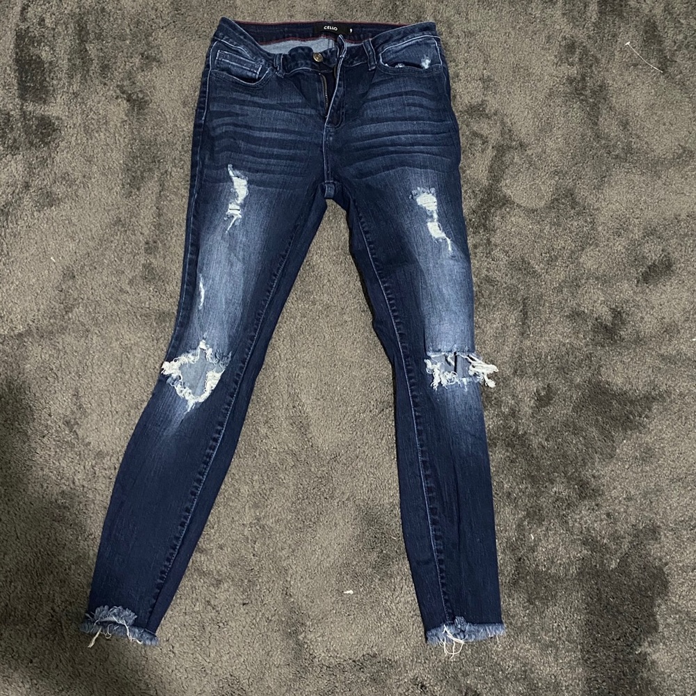 Dark wash jeans